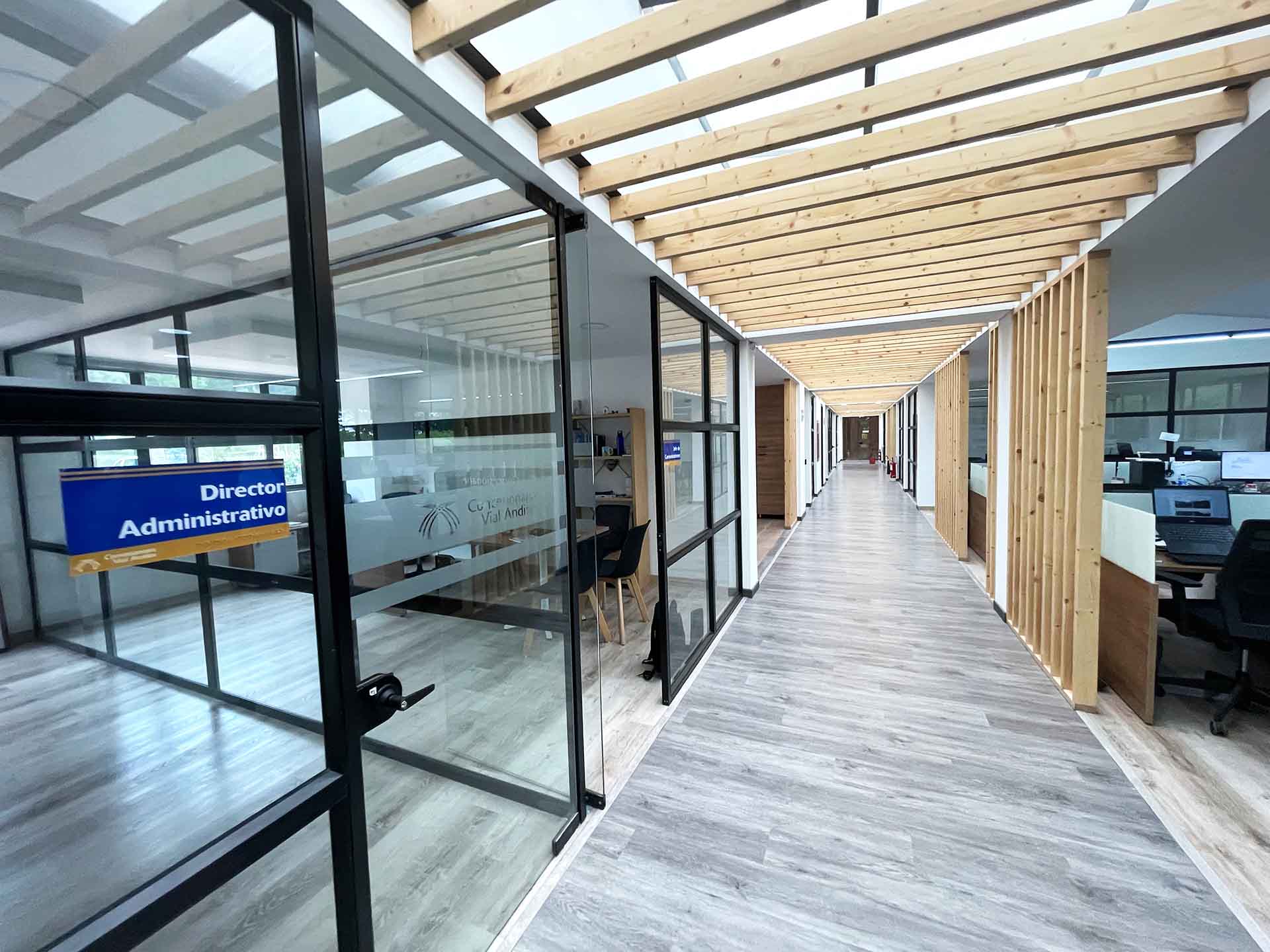 Remodelación del centro de control operacional del proyecto de concesión vial